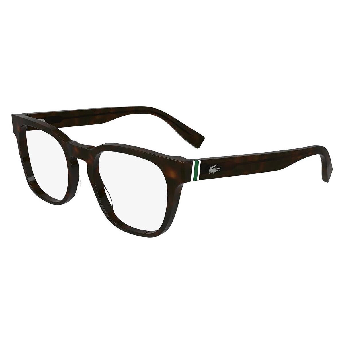 Lacoste Lac Eyeglasses Men Dark Havana 230 51mm