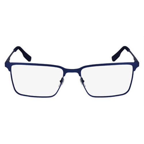 Lacoste Lac Eyeglasses Men Matte Blue 424 55mm