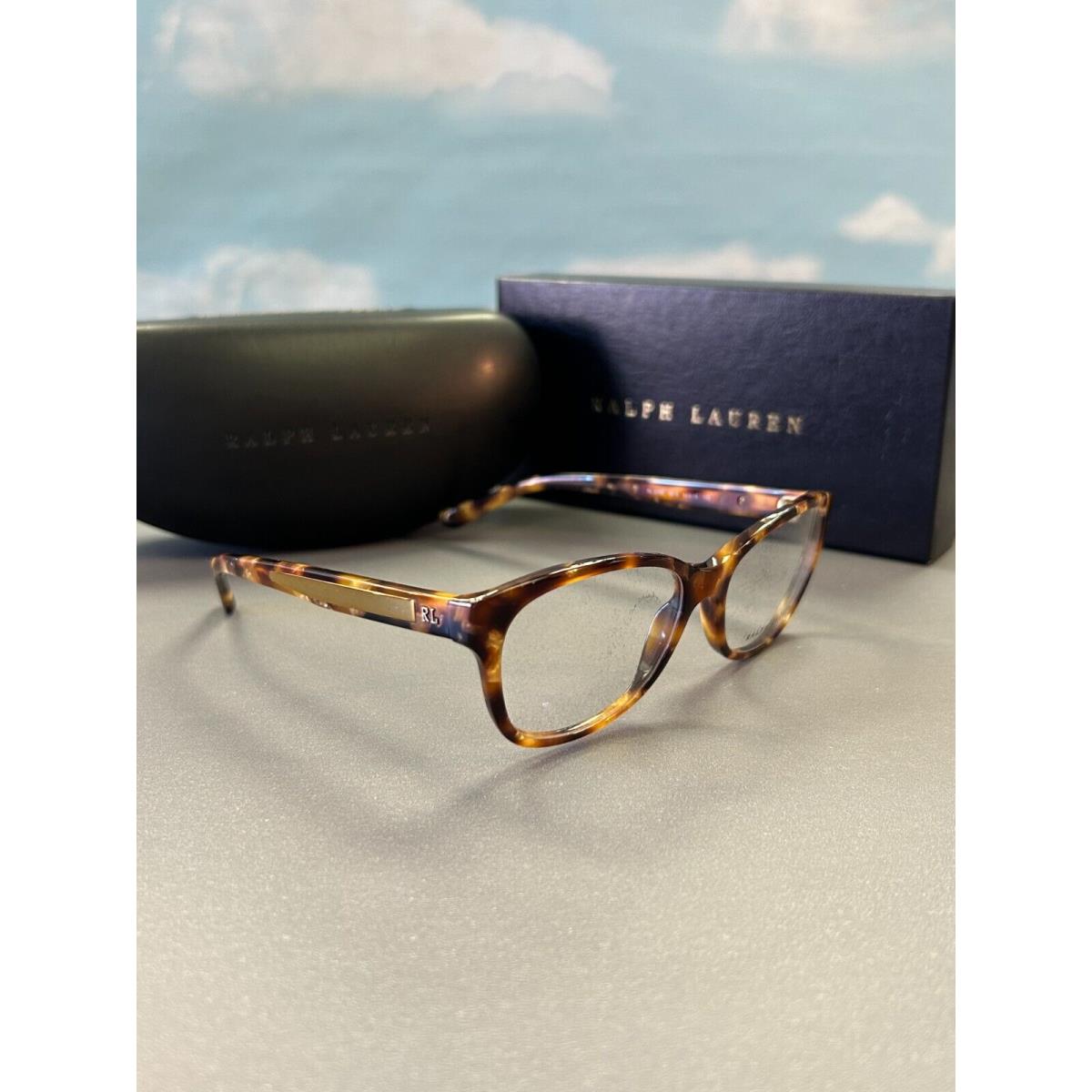 Ralph Lauren RL 6155 5615 Gold Havana Tortoise Women`s Eyeglasses 54-16-140 mm