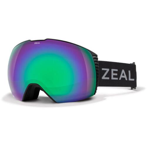 Zeal Cloudall Snow Goggles Many Tints Dark Night - Polarized Jade Mirror