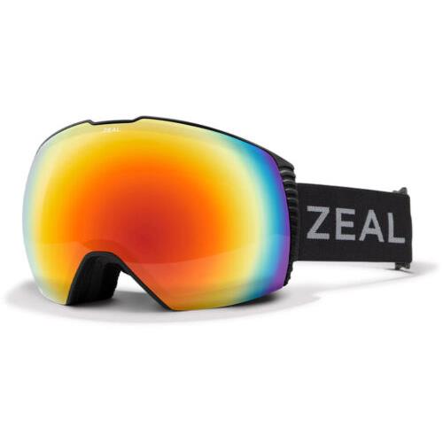 Zeal Cloudall Snow Goggles Easy Lens Swap Bonus Lens Dark Night - Polarized Phoenix Mirror