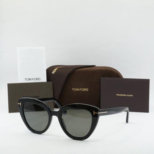 Tom Ford FT0845 01D Black/smoke Polarized 53-21-140 Sunglasses