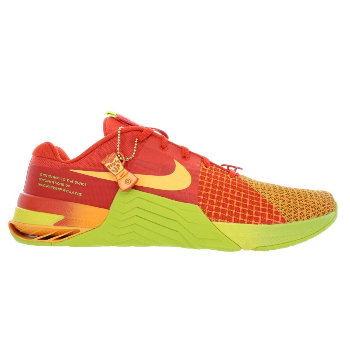 Nike Men`s Metcon 8 Amp Picante Red - Multicolor Training Shoes Multiple Size