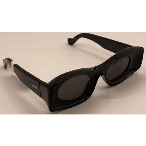 Loewe Paula`s Ibiza LW 40033I 01A Oval Sunglasses - Shiny Black 49-23-145