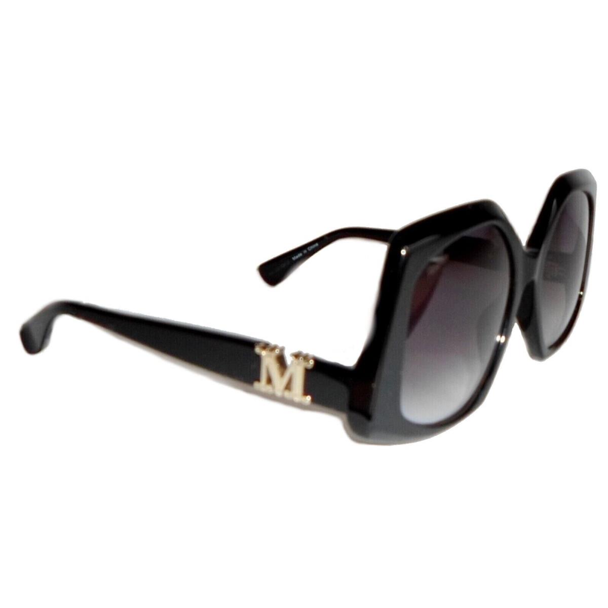 Maxmara Black Gray Smoke Gradient Sunglasses