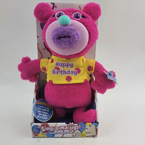 Pink Sing a Ma Jigs Fisher Price Mattel W8283 Happy Birthday. Works