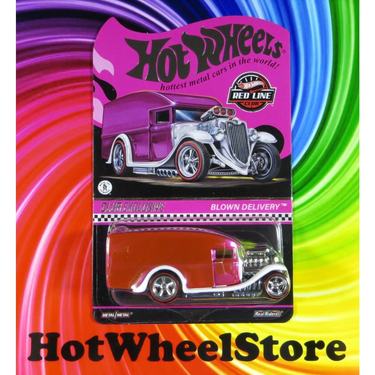 2022 Hot Wheels Rlc Pink Blown Delivery IN Hand M1-061922