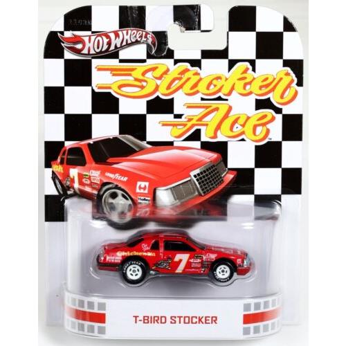 Hot Wheels Strocker Ace T-bird Stocker Retro Entertainment X8920 Nrfp Red 1:64