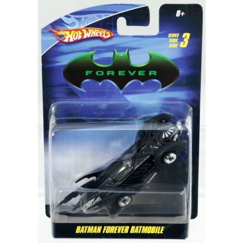Hot Wheels Batman Forever Series Batmobile R5389 Nrfp 2010 Black 1:50
