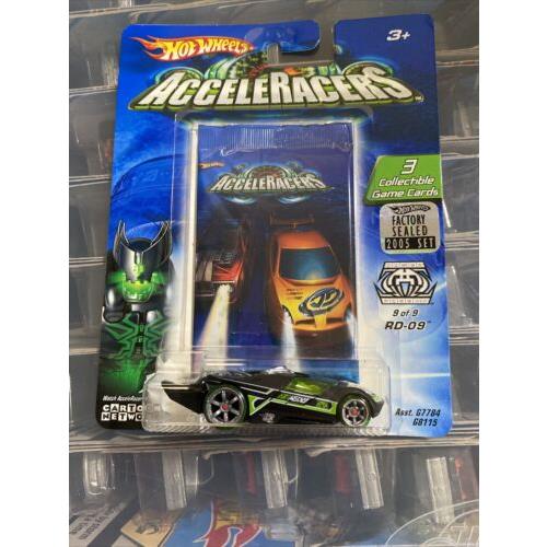 2005 Hot Wheels Acceleracers RD-09 Racing Drones 9 of 9 Holo