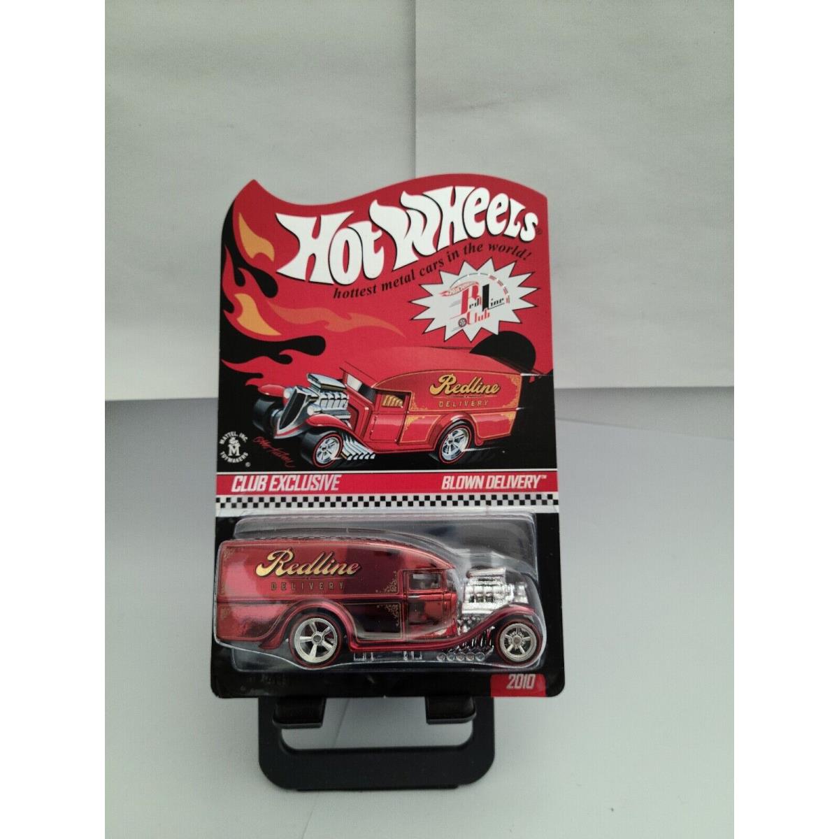 Hot Wheels 2010 Red Line Club Exclusive Blown Delivery Red 2647 N52