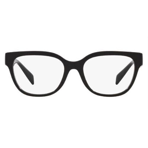 Versace VE3338 Eyeglasses Women Black Square 52mm