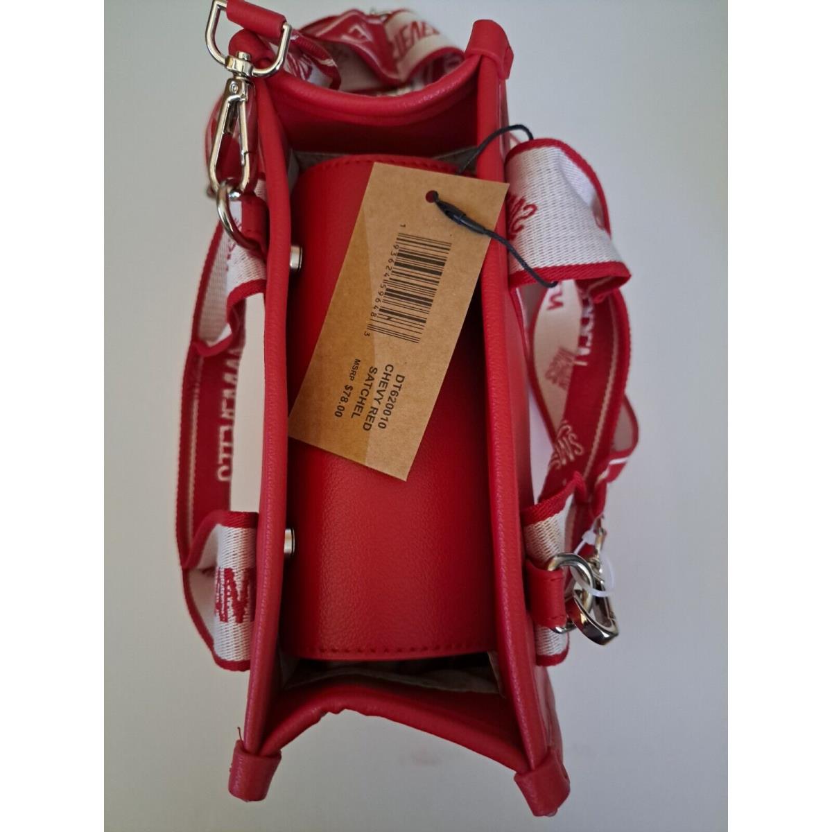 Steve Madden Chevy Red Crossbody/tote/satchel Guitar Strap-airbud Case