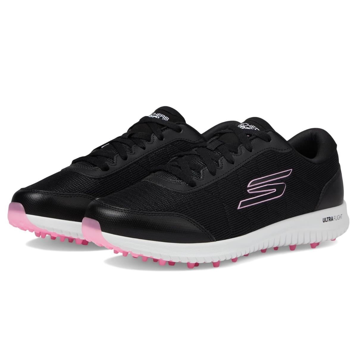 Woman`s Sneakers Athletic Shoes Skechers GO Golf Go Golf Max-fairway 4 Black/Pink