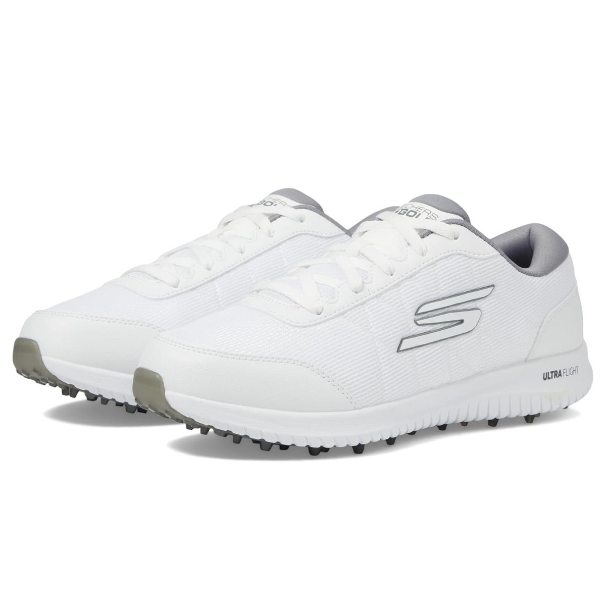 Woman`s Sneakers Athletic Shoes Skechers GO Golf Go Golf Max-fairway 4 White/Grey