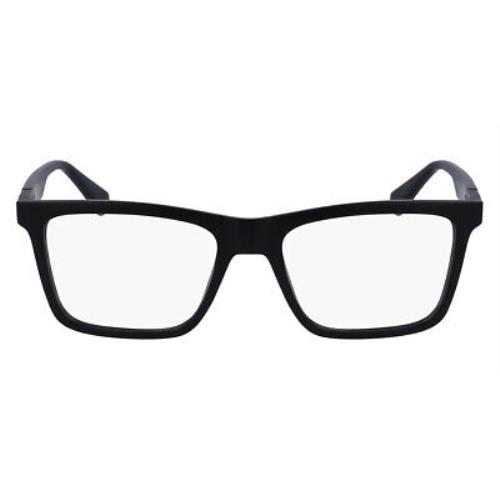Calvin Klein Ckj Eyeglasses Unisex Matte Black 53mm