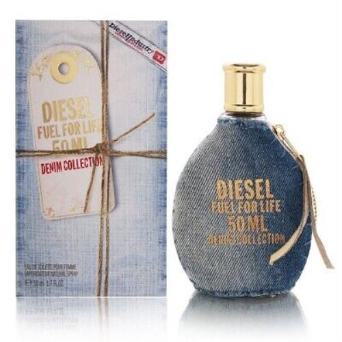 Diesel Fuel For Life Denim Collection Diesel 1.7 oz Edt Women Perfume Spray