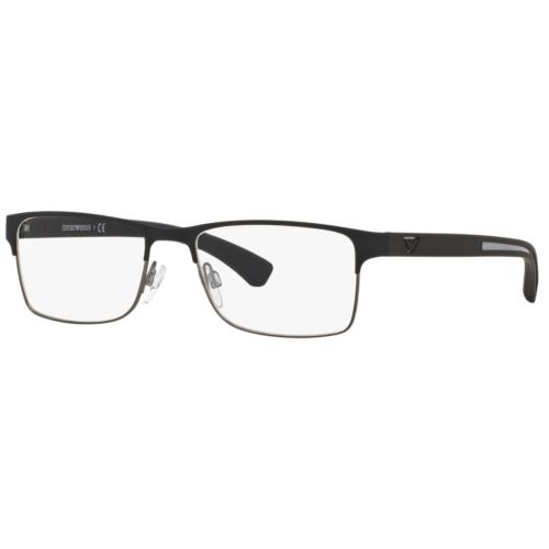 Emporio Armani Rx Eyeglasses EA 1052-3094 Black W/demo Lens 55mm