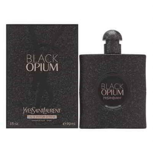 Black Opium by Yves Saint Laurent For Women 3.0 oz Eau de Parfum Extreme Spray