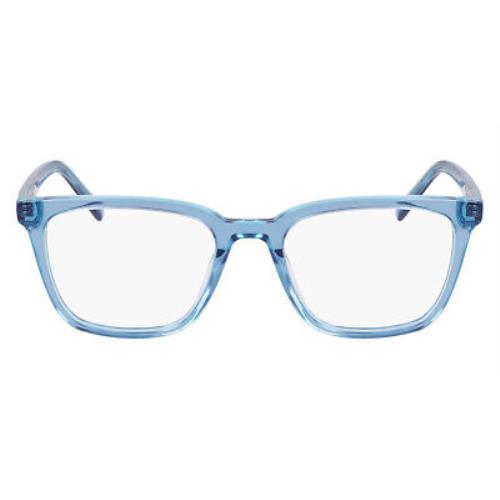 Dkny Dkn Eyeglasses Women Blue Laminate 52mm