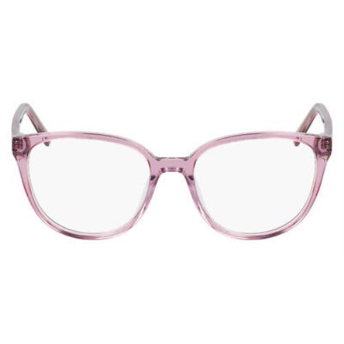 Dkny Dkn Eyeglasses Women Mauve Laminate 51mm