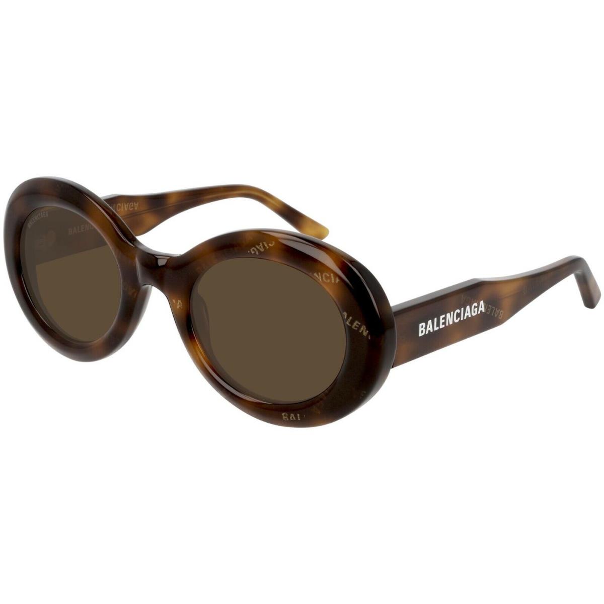 Balenciaga BB0074S Havana/brown 002 Sunglasses