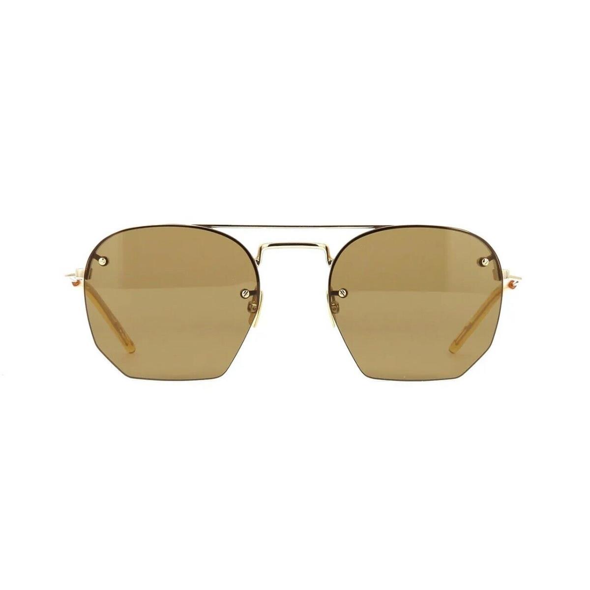 Balenciaga Saint Laurent SL 422 Gold/brown 001 Sunglasses