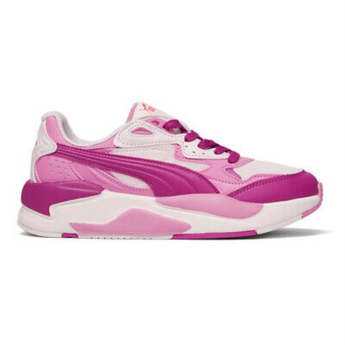 Puma Xray Speed Lace Up Womens Pink Sneakers Casual Shoes 38706343