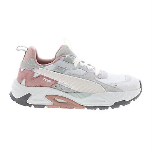 Puma Rs-trck New Horizon Rs-trck Horizon 39470703 Mens Gray Suede Lifestyle Sneakers Shoes