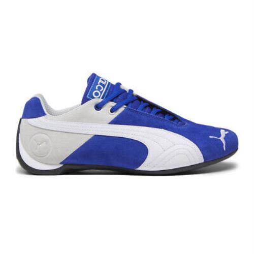 Puma Future Cat Og Sparco Lace Up Mens Blue Sneakers Casual Shoes 30793602 - Blue