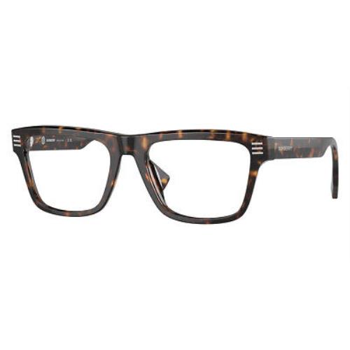 Burberry BE2387F Eyeglasses Men Dark Havana 55mm