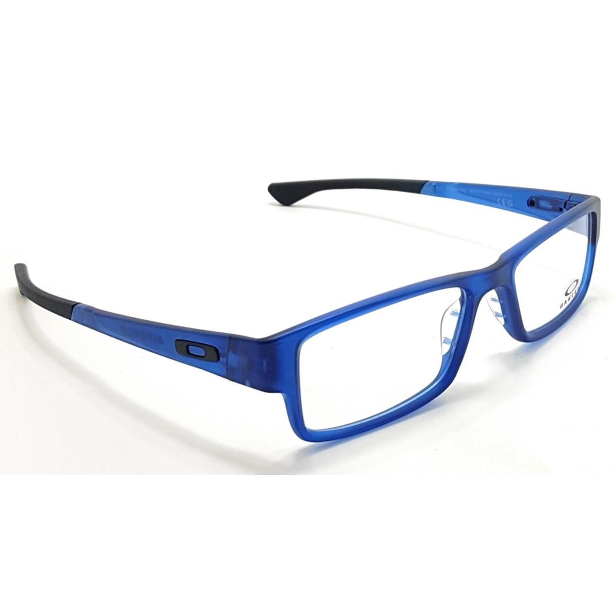 Oakley Eyeglasses Airdrop OX8046-1857 X-large 57-18 143 Matte Blue Frames - Frame: Matte Translucent Blue, Lens: