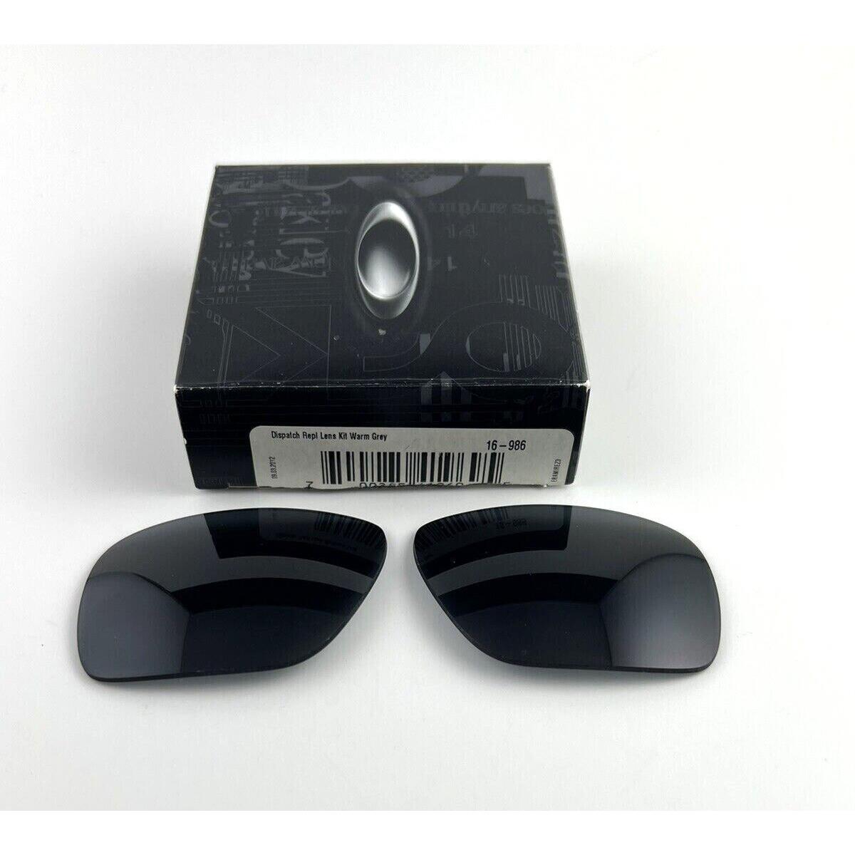 Oakley Oem Dispatch Replacement Lens Kit Grey 16-986