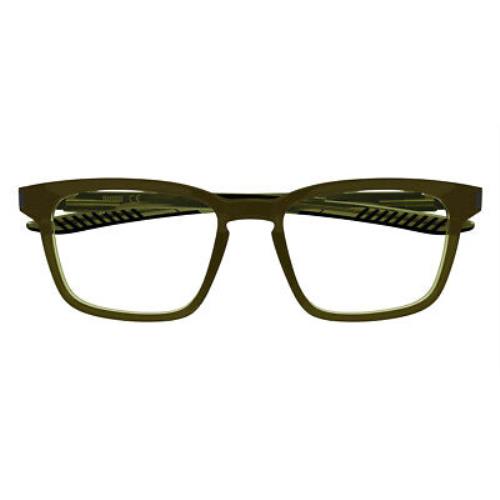 Puma PU0378O Eyeglasses Men Green Square 53mm