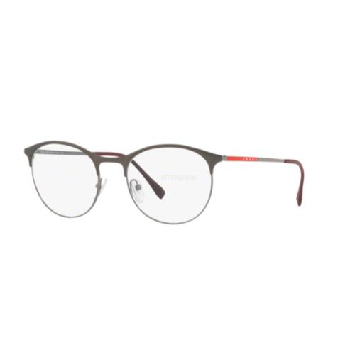 Prada Linea Rossa Eyeglasses PS53IV VIX101 52 Lifestyle Top Matte Gunmetal 52MM