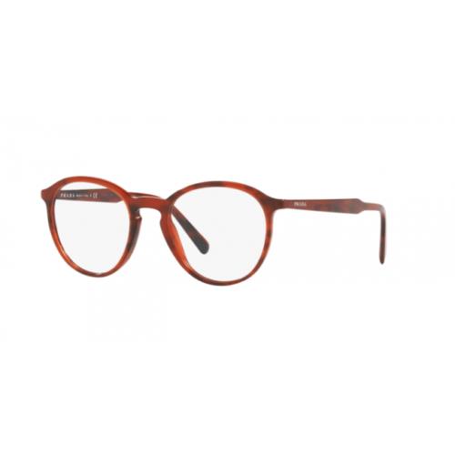 Prada Eyeglasses Frames PR 13TV 549-1O1 49-20-140 Brown Havana Made in Italy