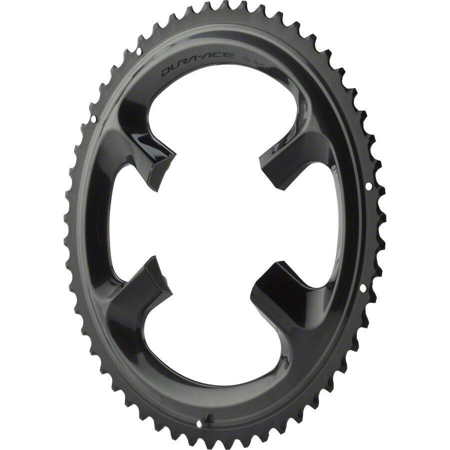 Shimano Dura-ace R9100 Chainring 55t 110 Bcd 11-Speed Aluminum Blk For 54-42t