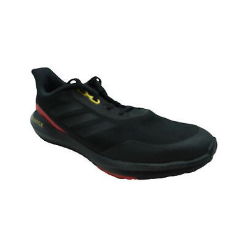Adidas Unisex Child EQ21 Running Shoes Black Red Size 7