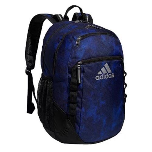 Adidas Excel 6 Backpack 19 Full Size Blue Stone Wash Team Royal Bag