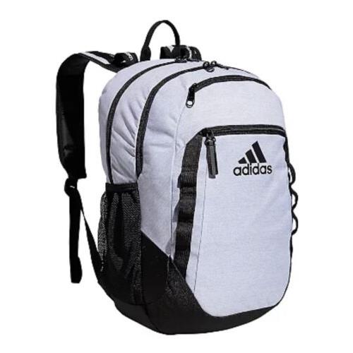 Adidas Excel 6 Backpack 19 Full Size White Jersey White Black