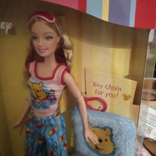 2004 Winnie The Pooh Barbie Doll Disney Mattel H6469