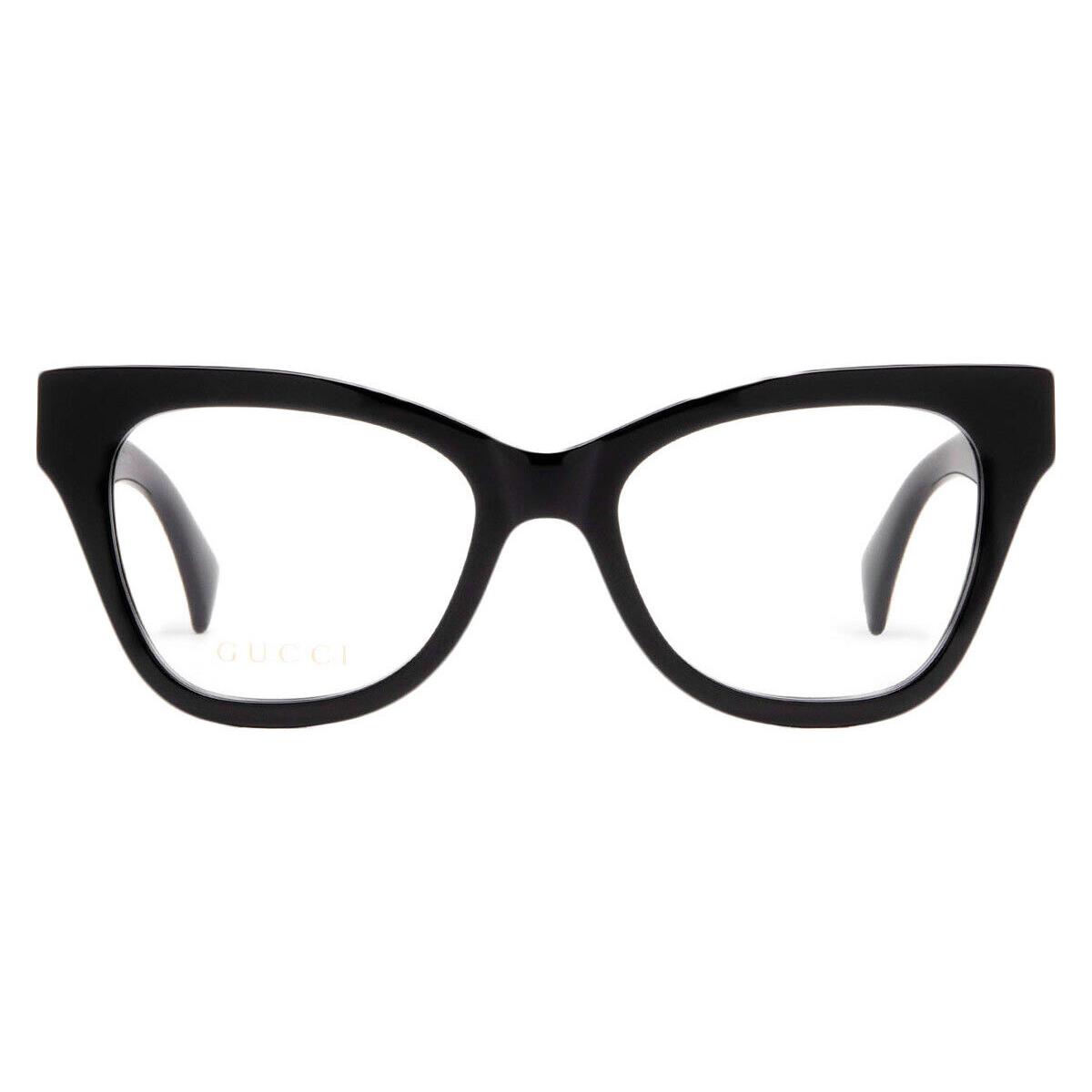 Gucci GG1133O Eyeglasses Women Black Cat Eye 52mm