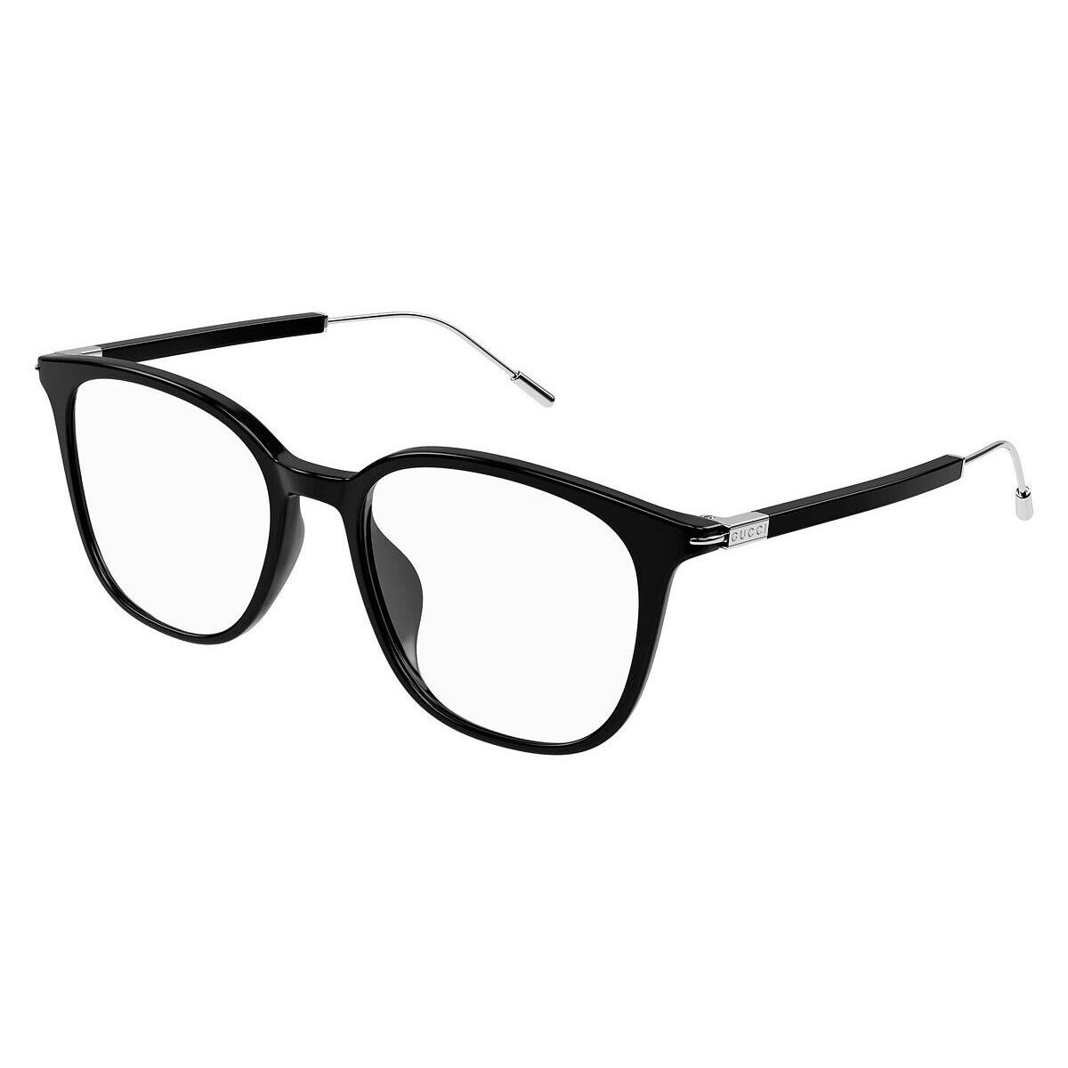 Gucci GG1276OK Eyeglasses Men Black/silver 54mm