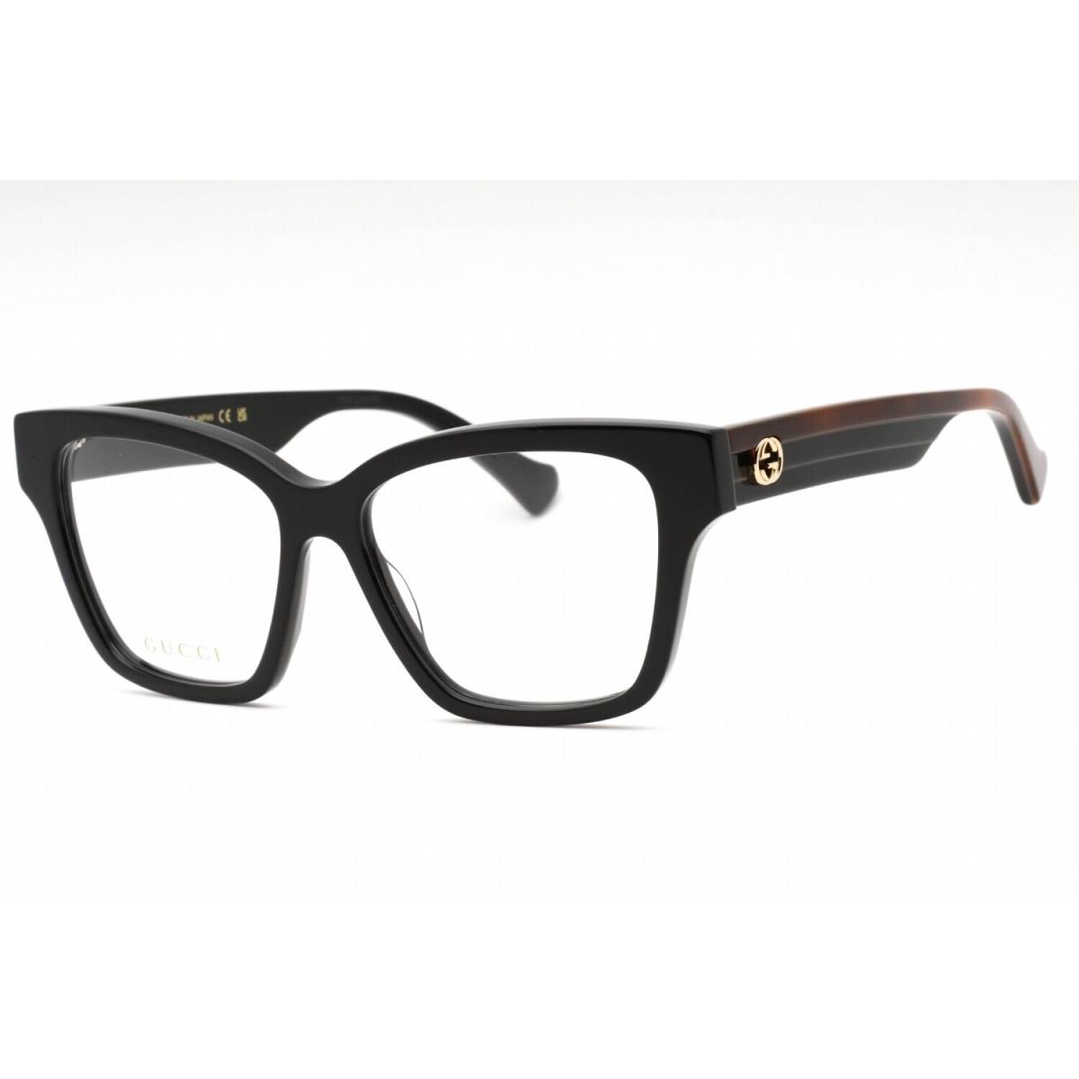 Gucci GG1302O-004-55 Eyeglasses Size 55mm 15mm 145mm Black Women