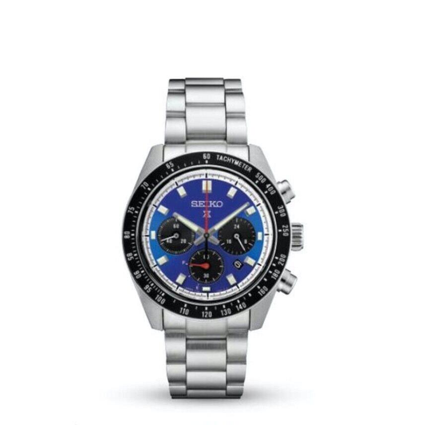 Seiko SSC931 Speedtimer Solar US Special Edition Chronograph Blue Dial