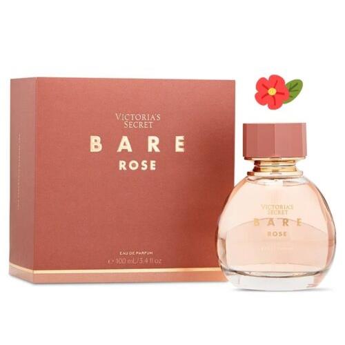 Victoria`s Secret Bare Rose Eau DE Perfume 3.4 OZ