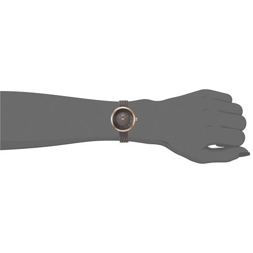 Obaku Women`s Quartz Stainless Steel Dress Watch Color:brown Model: