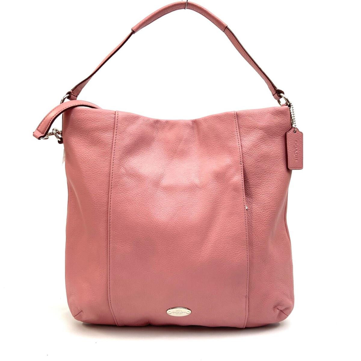 Coach Pebble Leather Shoulder Bag F34511 Shadow Rose