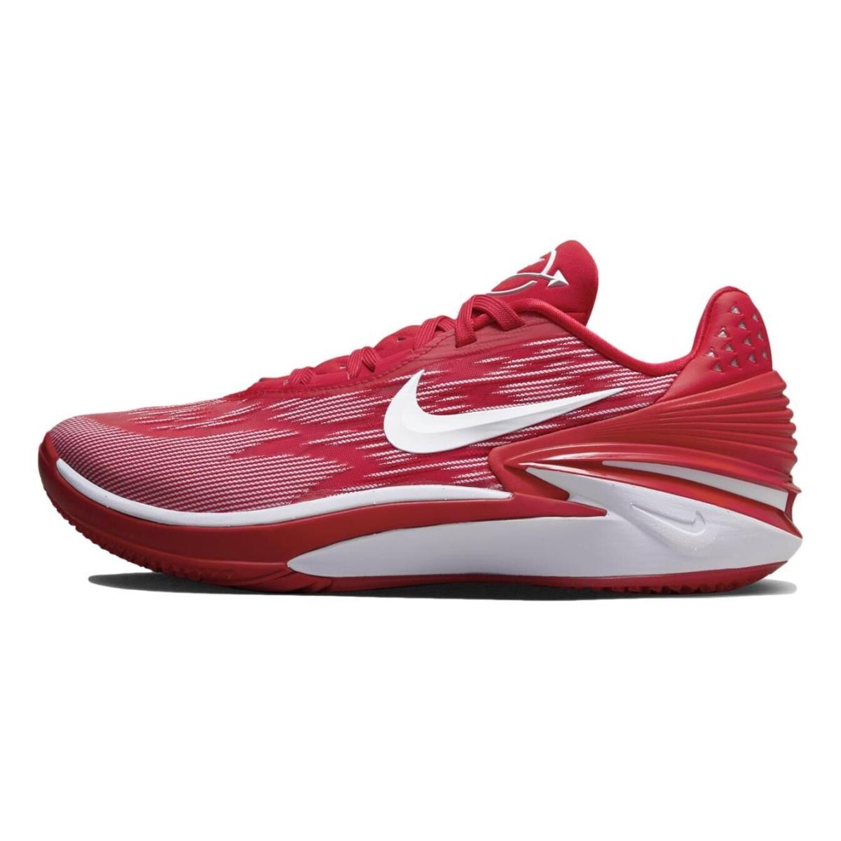 Size 9.5 - Nike Men`s Air Zoom G.t. Cut 2 TB `university Red` Shoes FJ8915-600 - Red