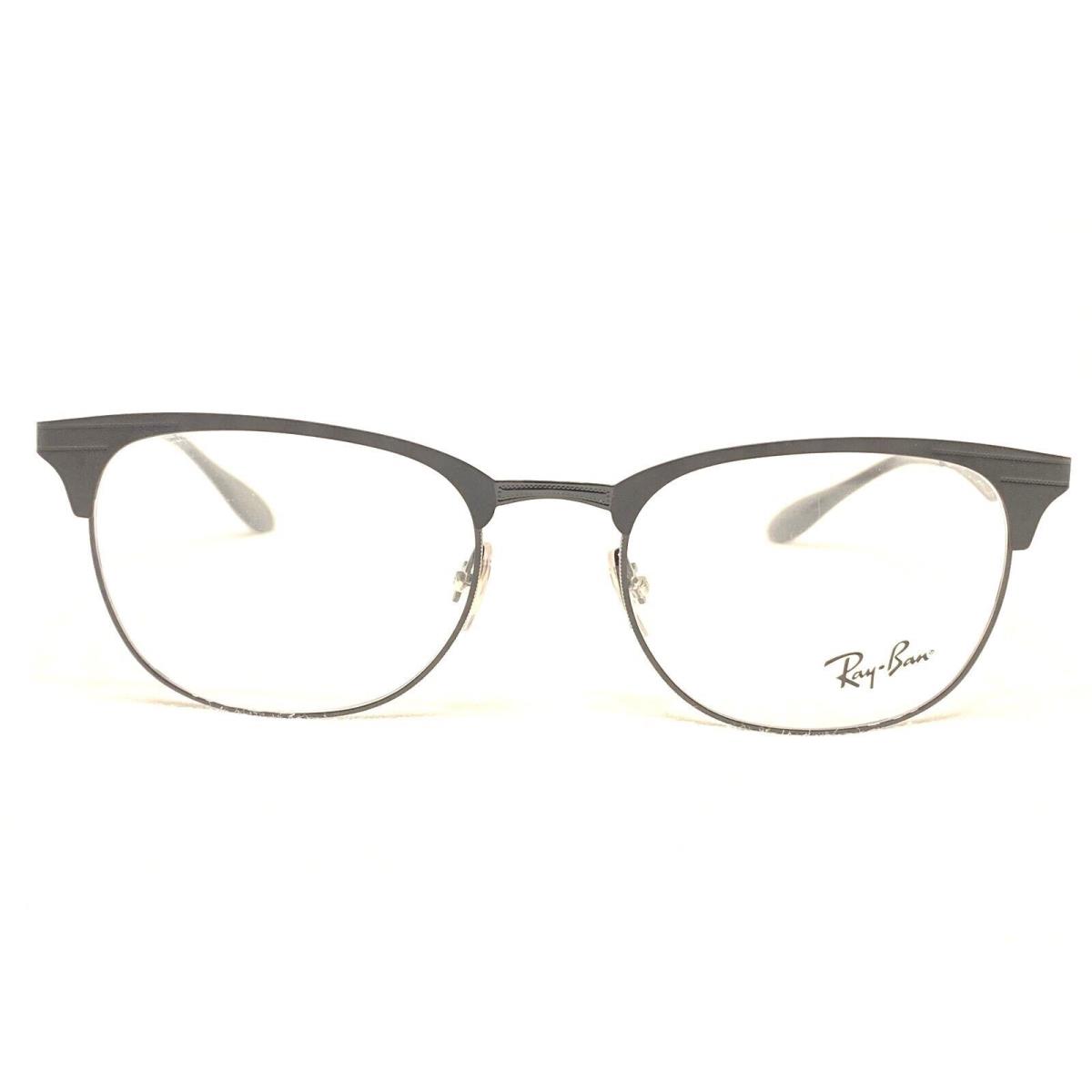 Ray Ban RB6346 2904 Black Clubmaster Modern Eyeglasses Frames 52/19 145